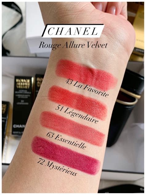 chanel lipstick velvet|Chanel lipstick allure velvet.